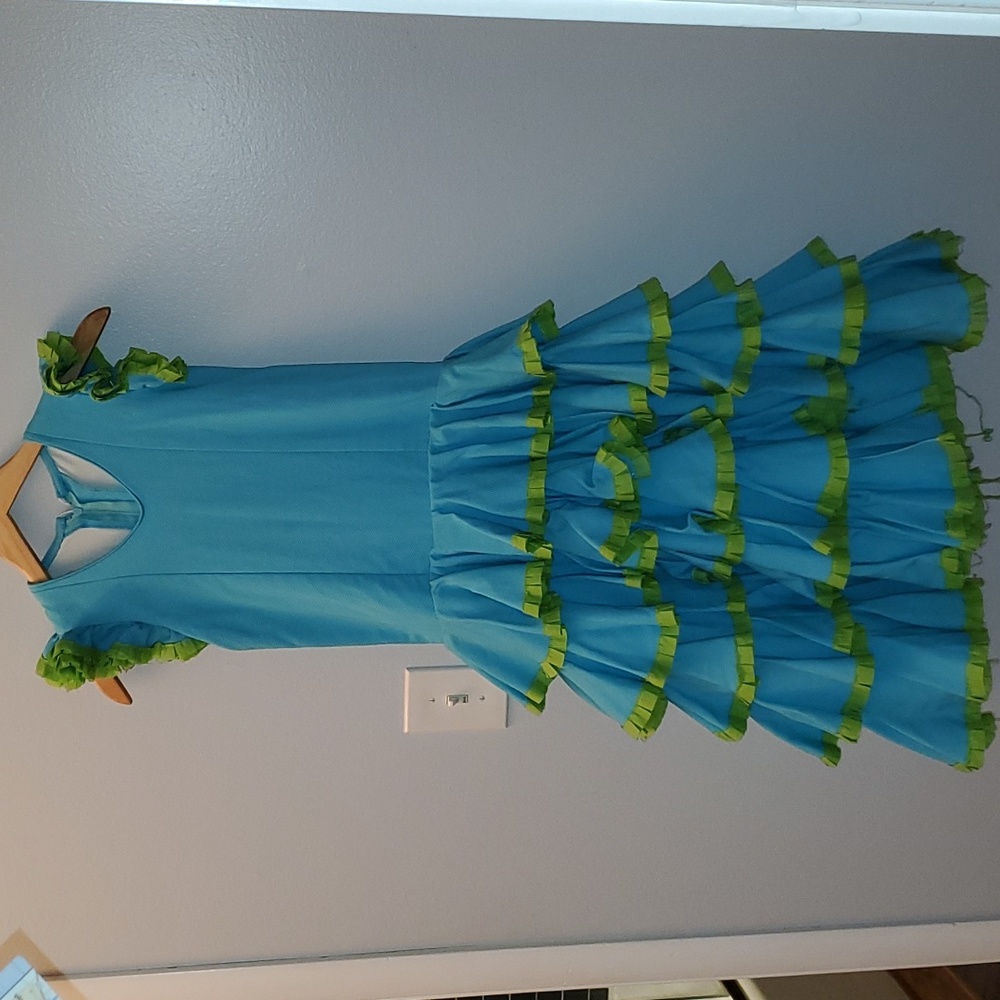 Girls Flamenco dress, handmade,  costume
